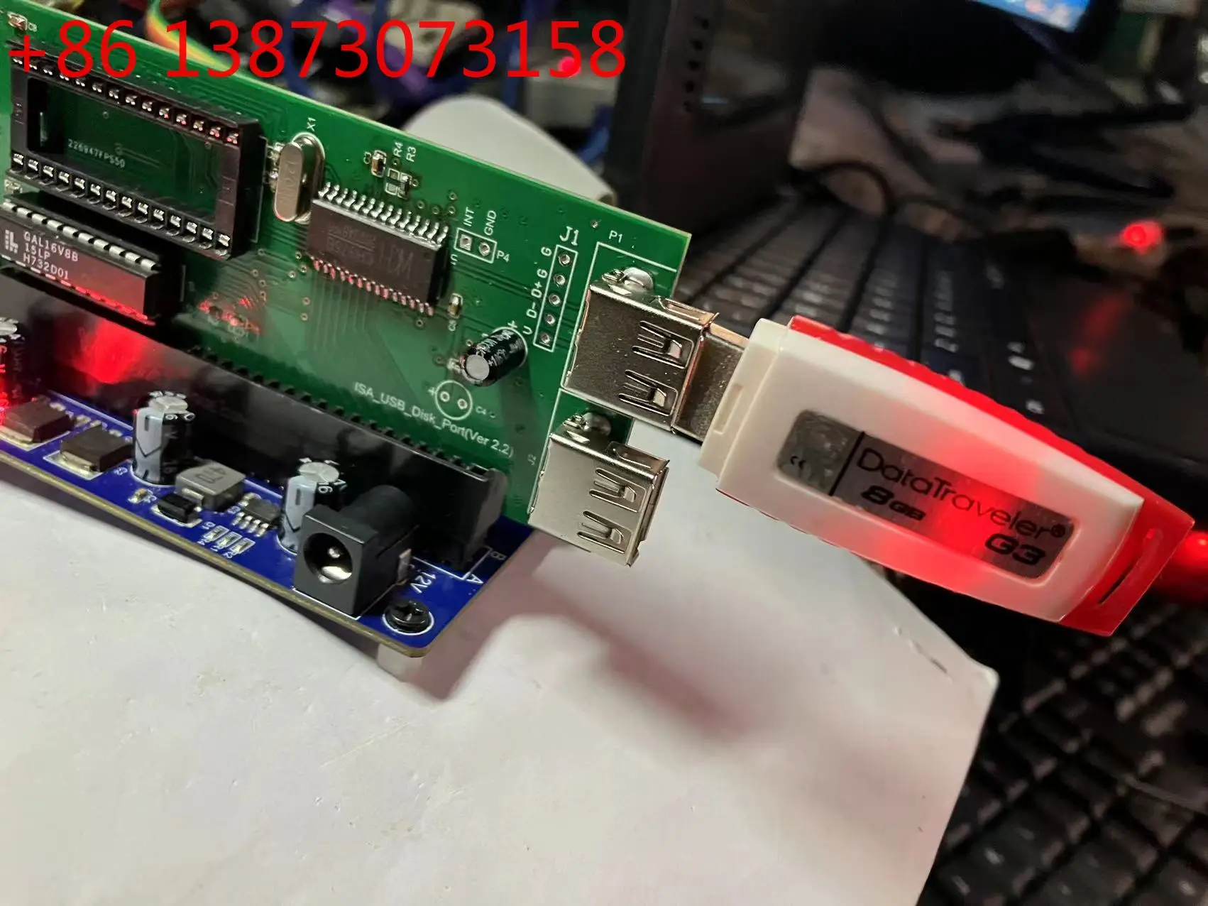 ISA to USB ISA interface to USB interface Switching card used for industrial control devices