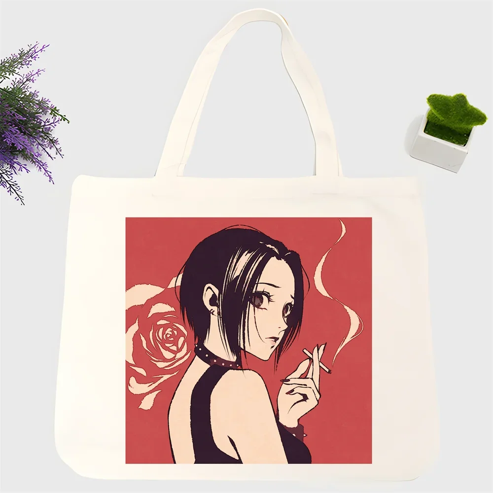 Nana Osaki Japanese Anime Manga BLAST Shopping Bag Shopper Bags Tote Canvas  Harajuku Reusable Large Capacity  Shoulder  Handbag