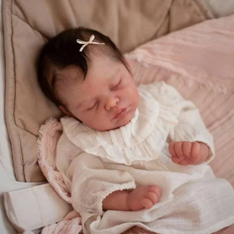 20Inch Avelee Reborn Doll Kit Popular Sleeping Baby with COA Lifelike Soft Touch Unfinished Unpainted Doll Parts