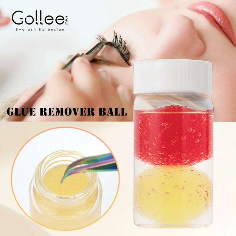 Gollee 1/3/5 قطعة ملاقط رمش الأنظف جولف رمش الغراء تمديد الملقط لوازم تنظيف الإسفنج رمش مزيل الصمغ