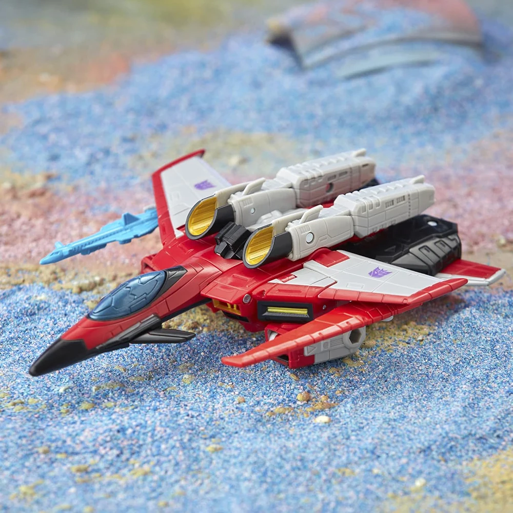 [In-Stock] Hasbro Transformers Legacy Starscream (Armada Universe) Collectible 18cm Voyager Class Anime Action Figure Model Toys