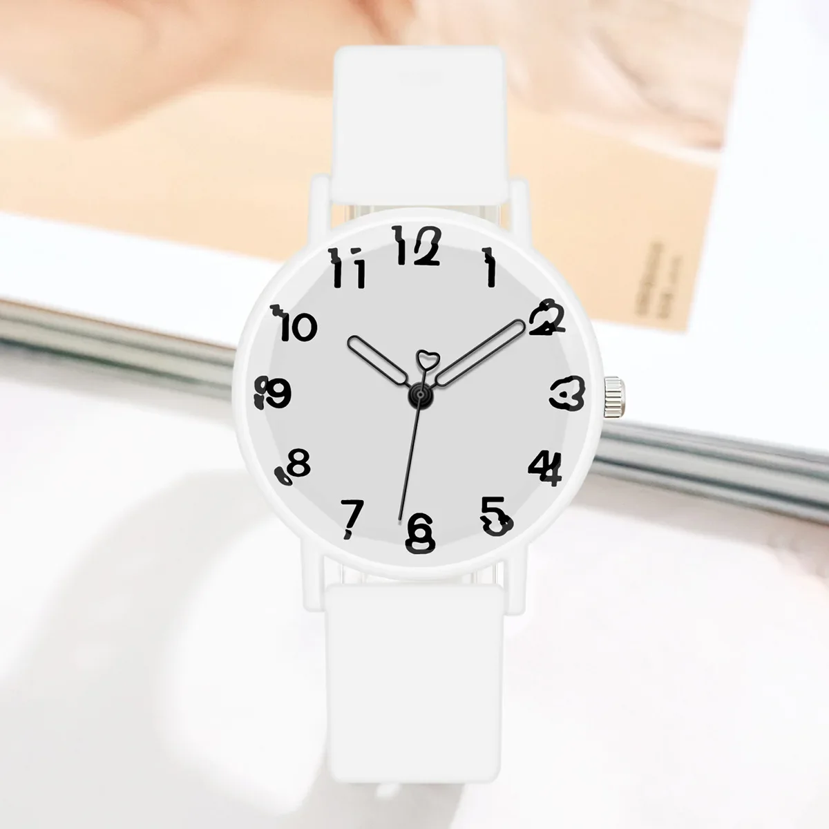 Fashion Women Watch Ladies Silicone Strap Quartz Wristwatch Simple Student Minimalist Sports Watch Reloj De Mujer Dropshipping