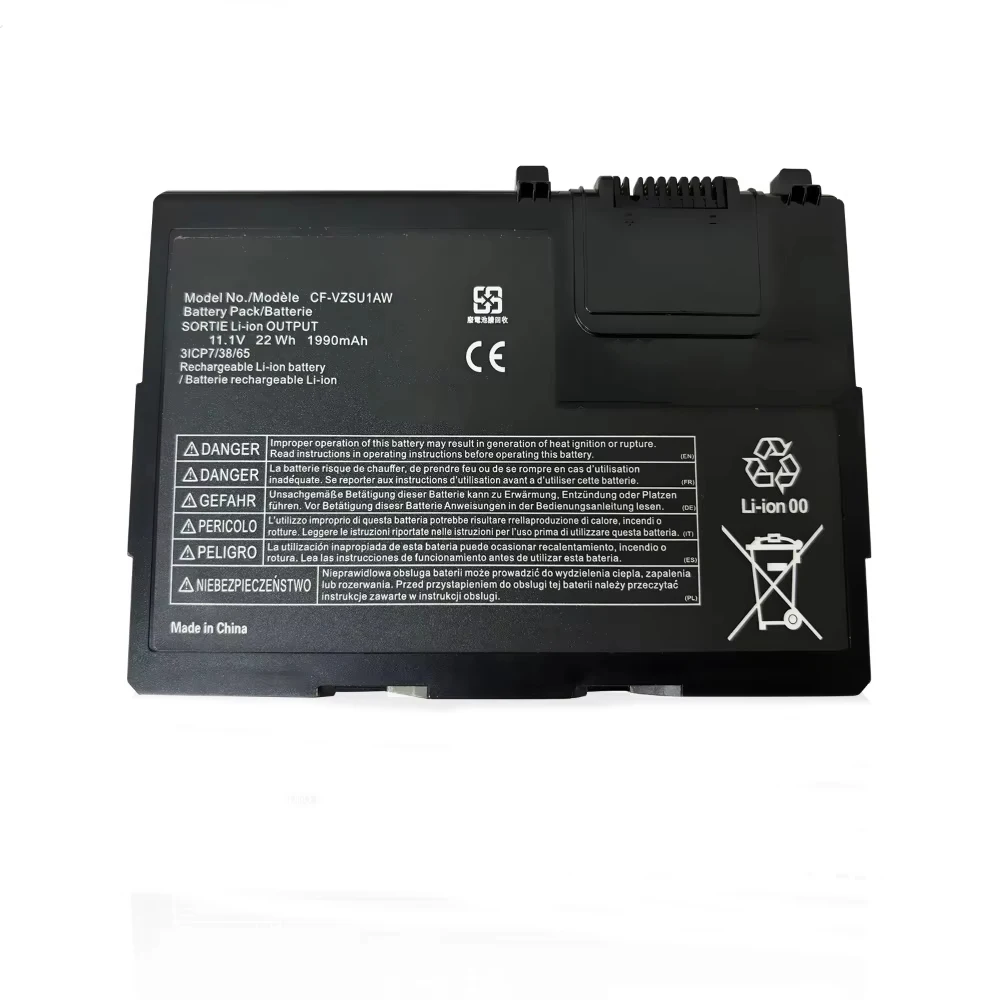 CF-VZSU1AW CF-VZSU1BW 11.1V 22Wh 1990mAh Laptop Battery for Panasonic ToughBook CF-33 CF33