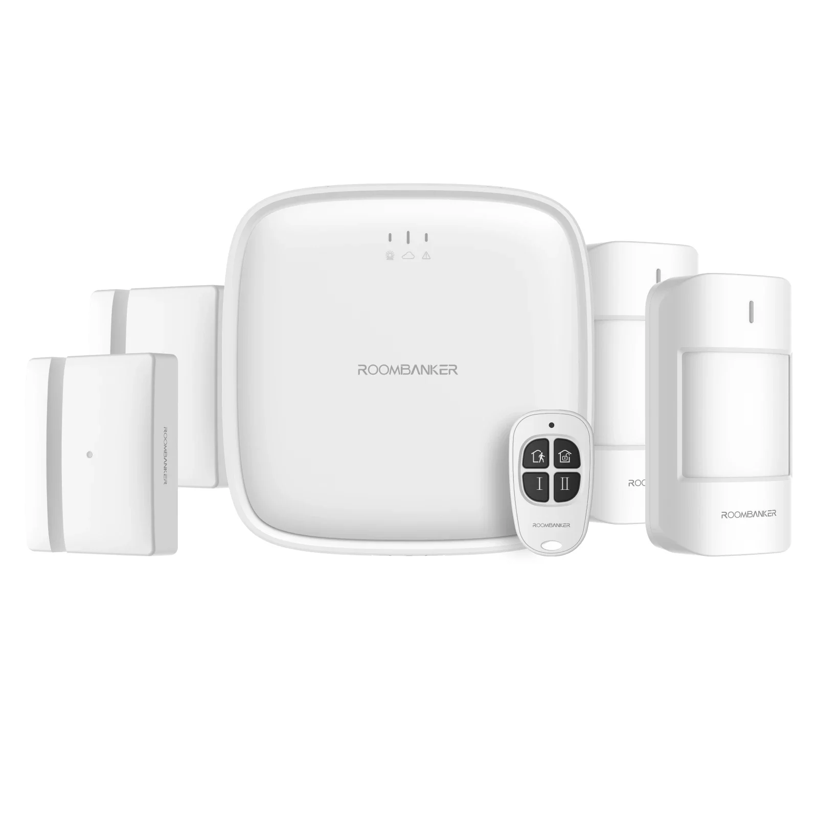 Roombanker 868MHz Wireless Smart Alarm System Anti Burglar Home Security Kit