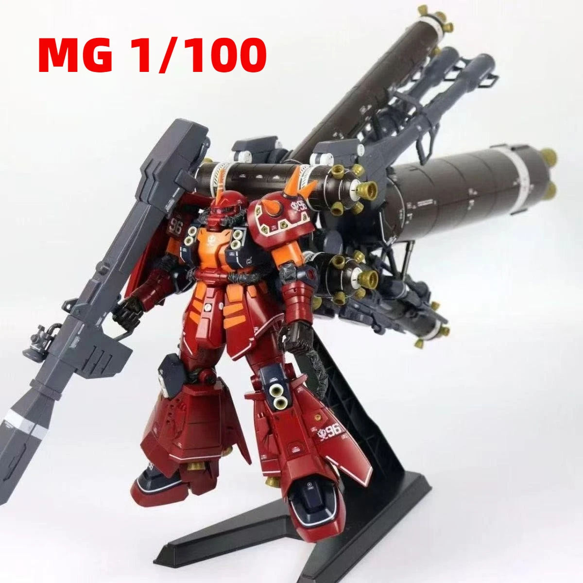 

NEW Lane Leien Model ZG-001 MG MS-06R Psycho Zaku Action Figure Thunderbolt Anime Figures 1/100 Scale Model Kit Custom Gifts