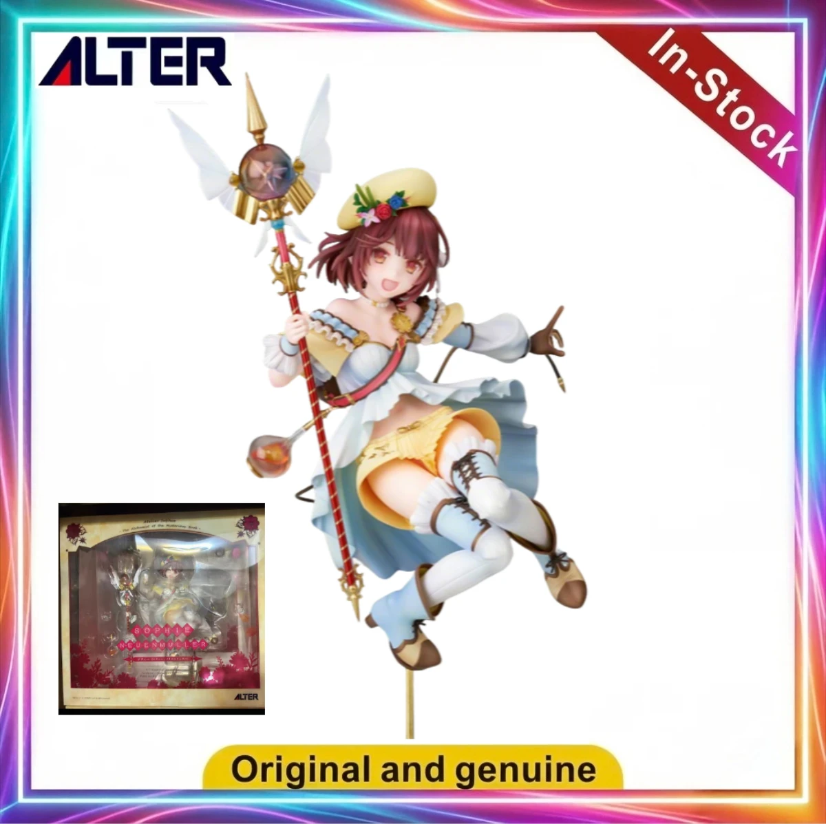 Alter Sophie's Alchemy Atelier ~The Alchemist of The Mysterious Book~ Sophie Neuenmuller 1/7 Figures Model Toy Gift