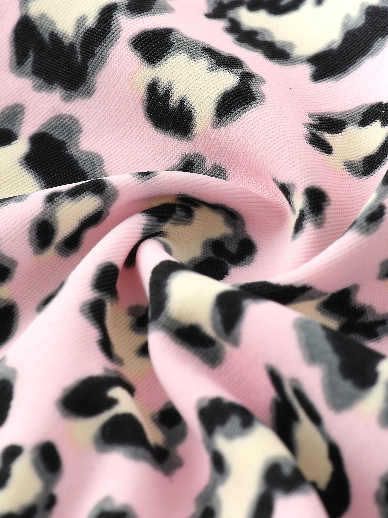 1PC إغلاق الجبهة Wirefree المرأة الأرجواني ليوبارد طباعة الصدرية