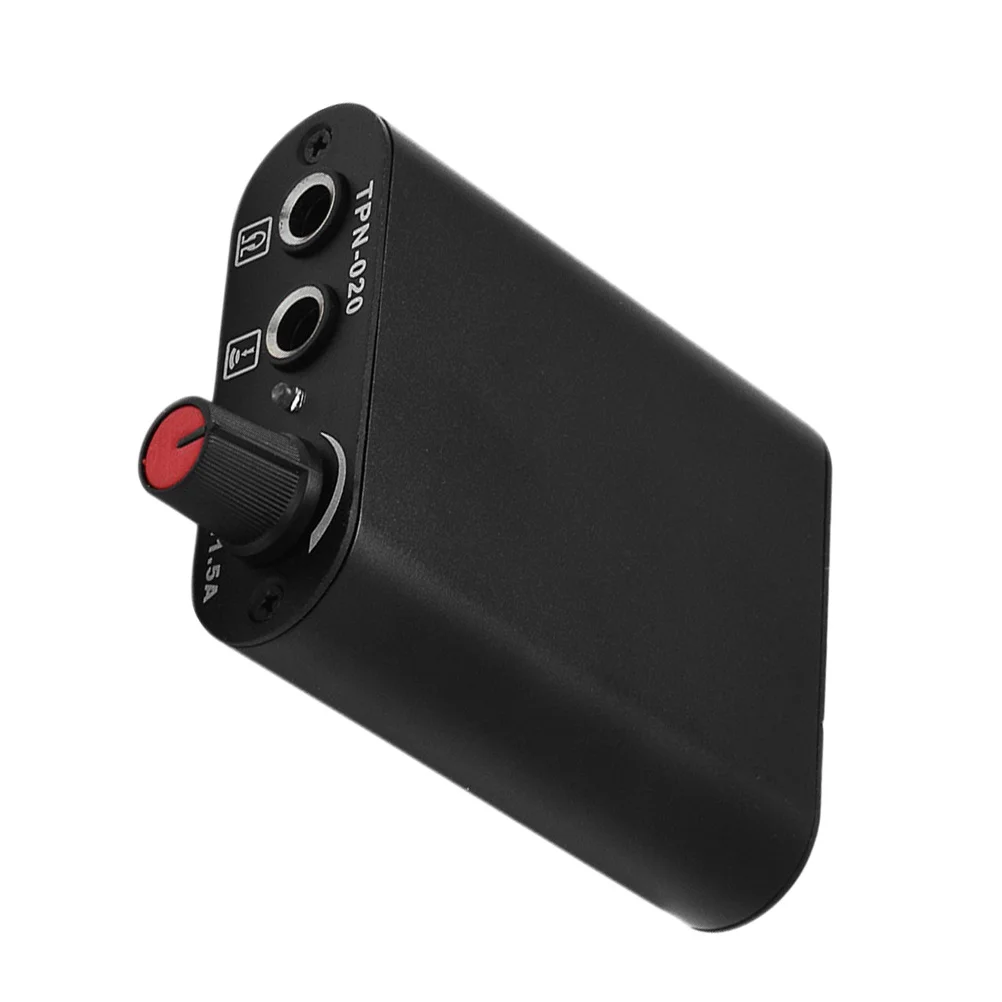 1pc mini caixa preta configuração de tensão digital para máquina caixa de fonte de alimentação portátil eua plug uma linha