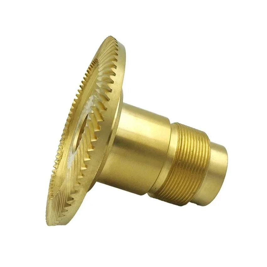 Imagem -02 - Engrenagem Cônica para Fresadora Engrenagem Cônica Espiral Engrenagem de Bronze para Alimentador de Energia Servo Dente Direito Esquerdo Reto 1pc