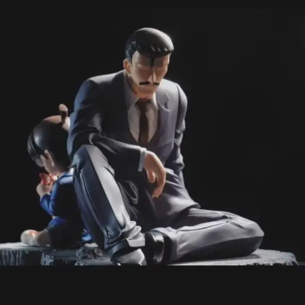 2 unids/set Amine Detective Conan y Richard Moore figuras de acción de juguete