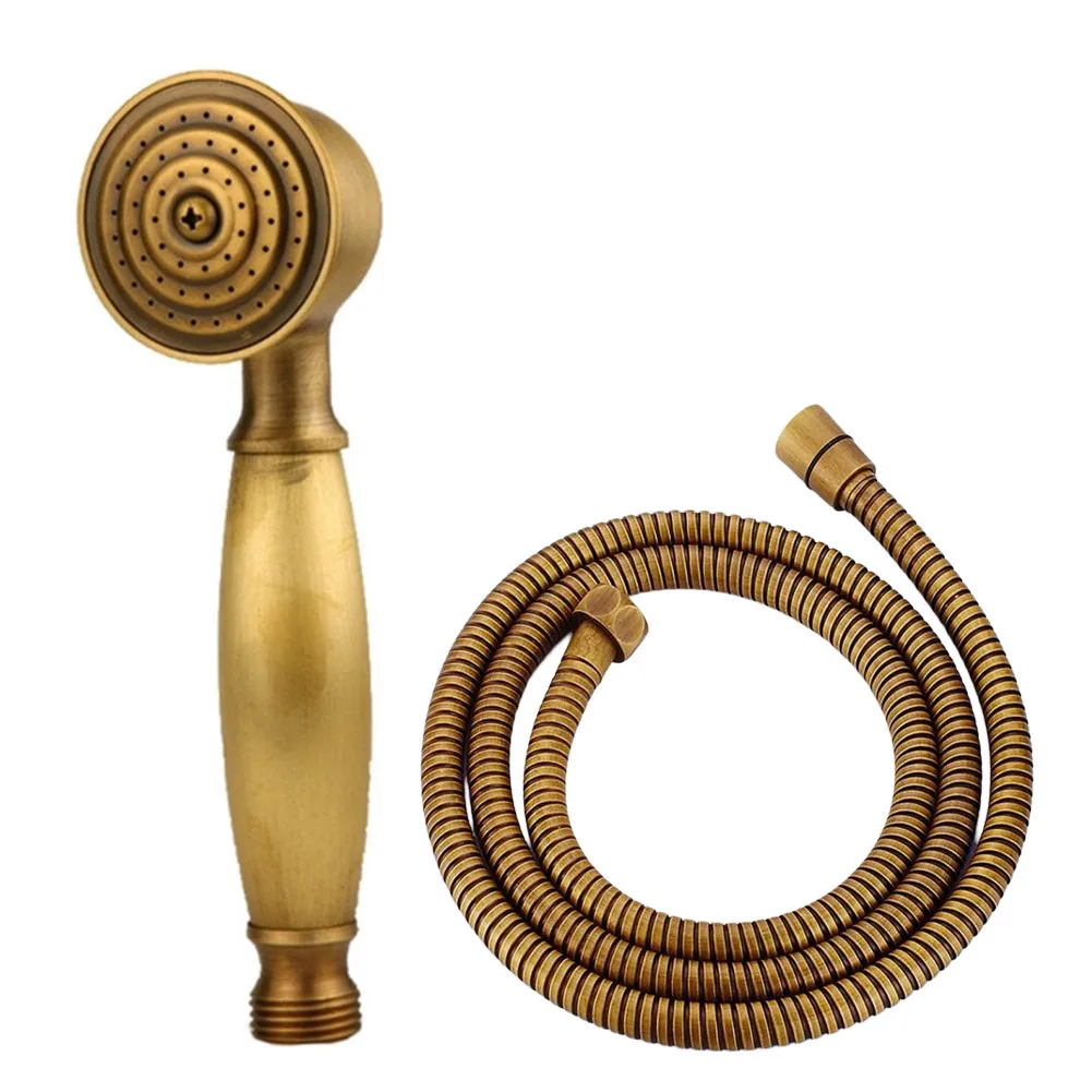 

Твердая латунь, винтажная ручная насадка для душа, сменная ручная насадка для душа, роскошная съемная насадка для душа для ванной комнаты