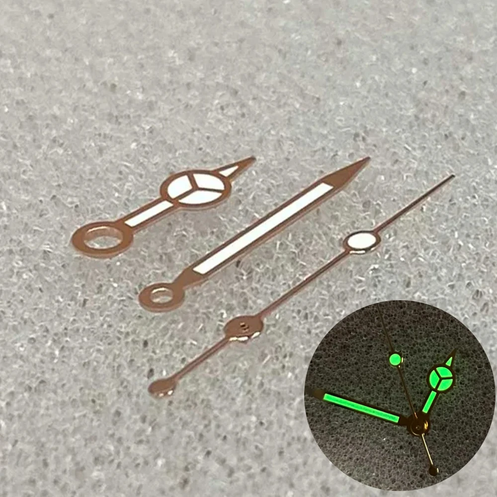 Hands NH35A Green Luminous Watch Hands 8mm 12mm 12.5mm Pointers for NH35 NH36 Watch Movement Modification Kits