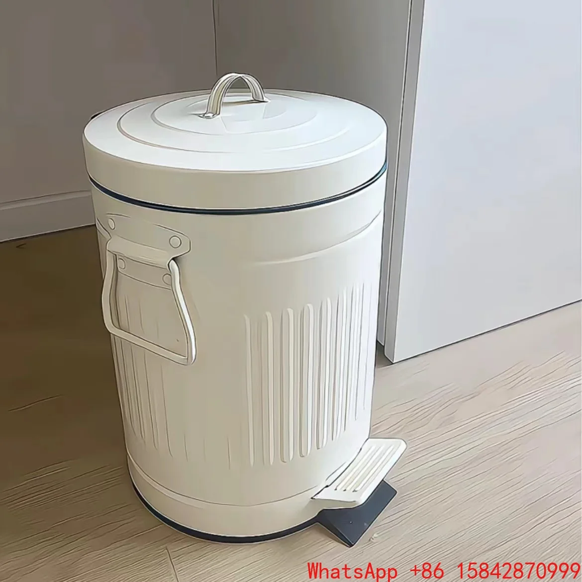 

Бытовая бесшумная корзина для мусора на ножках Кухня с ручкой мусорное ведро