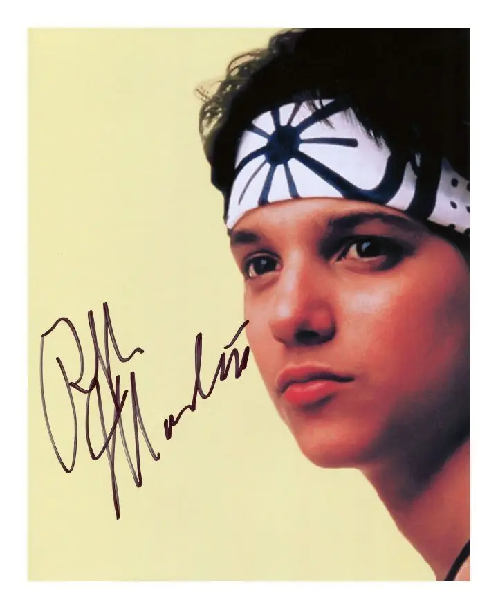 RALPH MACCHIO - THE KARATE KID Signed Print Art Canvas Poster For Living Room Decoration Home Wall Picture