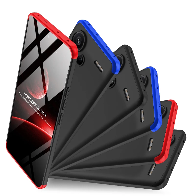 GKK Case For Xiaomi Redmi Note 13 Pro Plus Shockproof Armor Protective Matte Hard Plastic Cover For Redmi Note 13 Pro Plus Cases