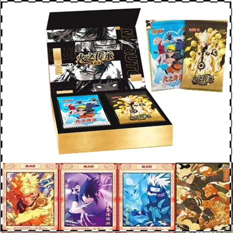 

New Naruto Card Edition Legacy of Fire Goddess of Sexiness Card Rare Anime Game Collectible Cards Children Toy Holiday Gift
