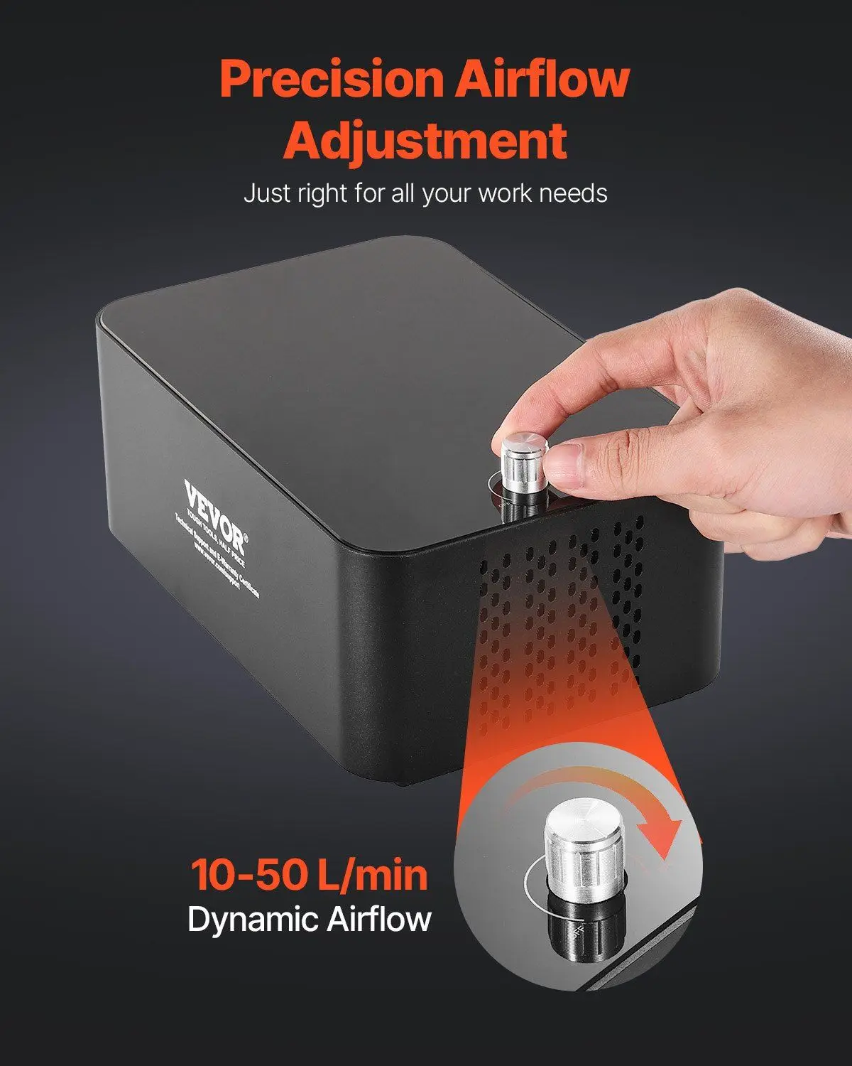 Air Assist Adjustable 50 L/min Air Pump Kit for Laser Engraver and Cutter ≥ 20W
