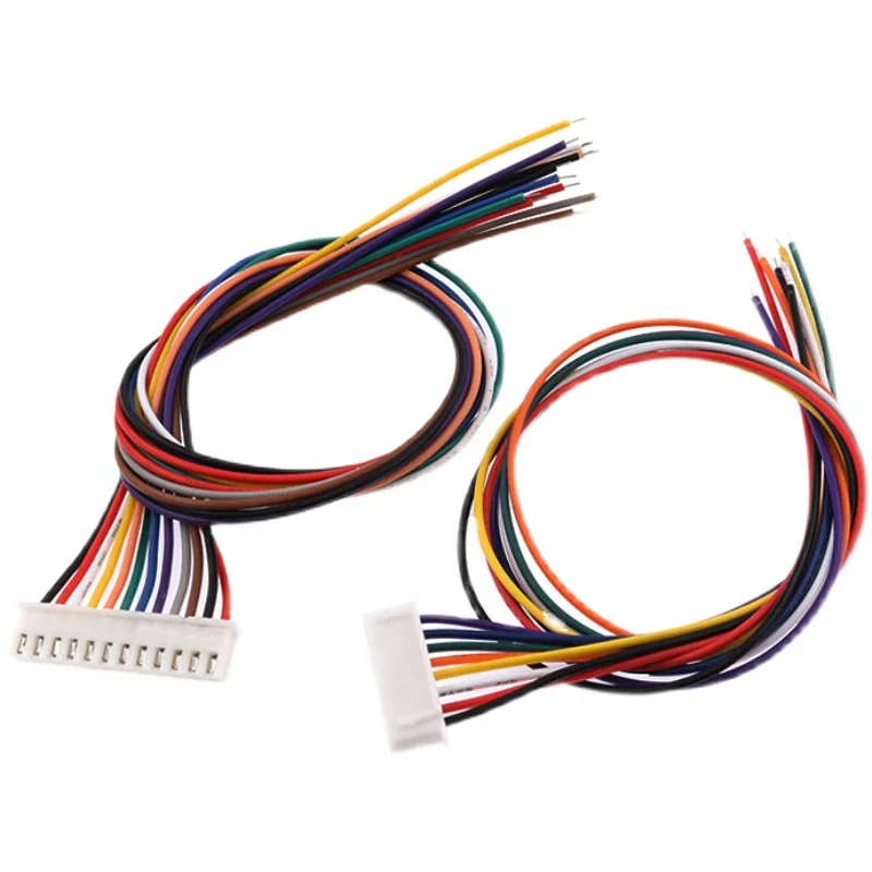 5 sztuk XH2.54 przewód elektroniczny pojedynczy klosz cyna galwanicznie podłączenia przewody do testowania lead10cm/20cm/30CM XH 2.54mm kabel