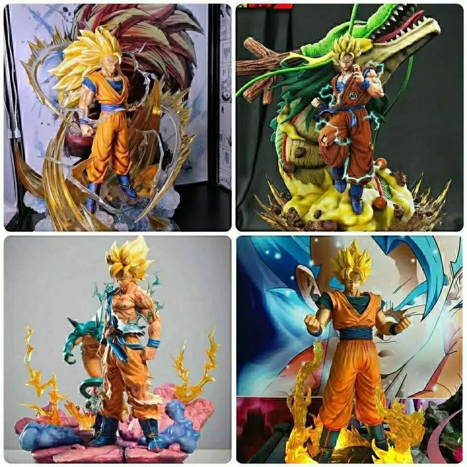 Dragon Ball Action Figure Mystery Anime Box Blind Lucky Box Goku Frieza Vegeta Super Saiyan Figurine Sculpture Toys Random One - view 2