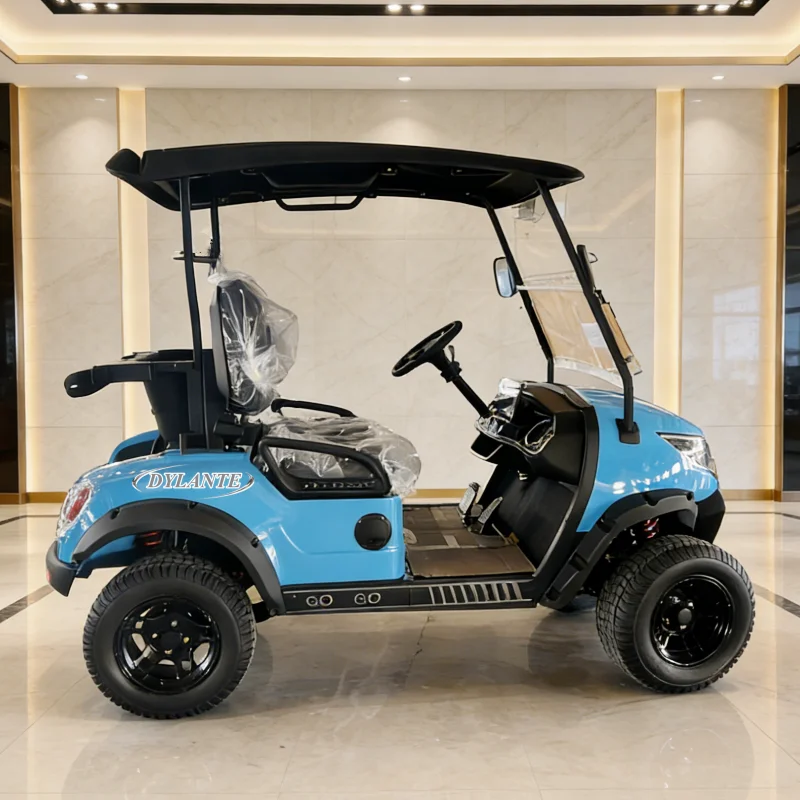

Factory Directly 2 4 Seater 10/12/14 Inch Wheel 60V Lithium Battery 4000w Motor AC System with Insulated Box Electric Golf Cart