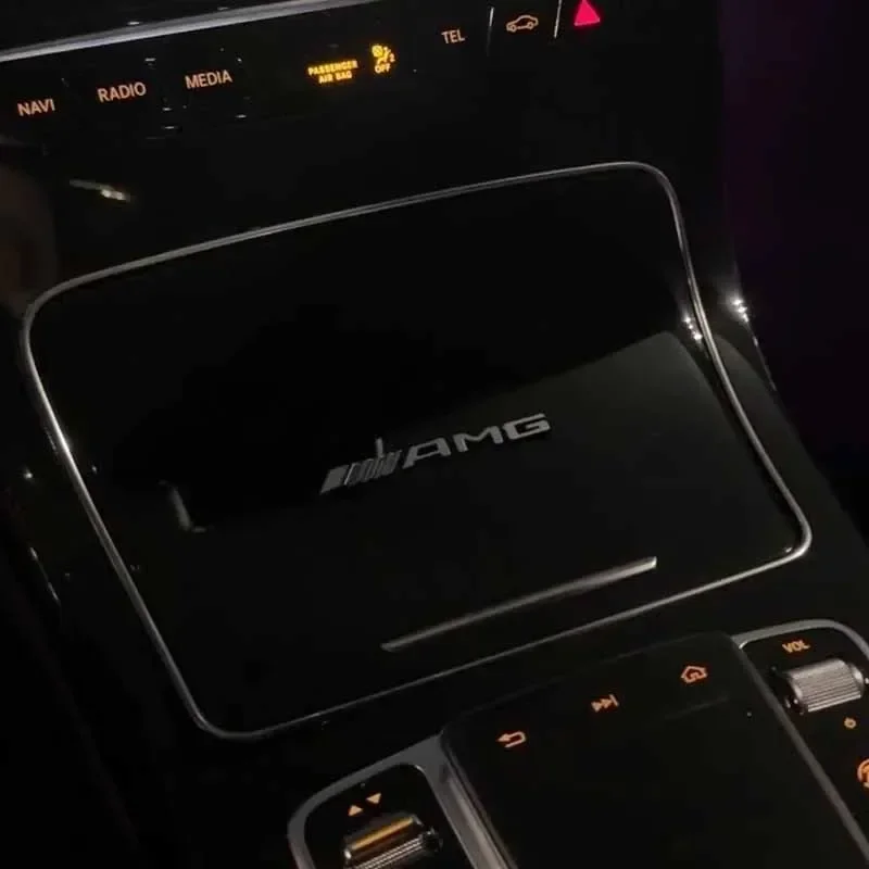 لمرسيدس بنز 4MATIC MAYBACH AMG توربو رسالة شعار شارة الداخلية مركز وحدة التحكم شعار سيارة التصميم ملحق ثلاثية الأبعاد ملصق
