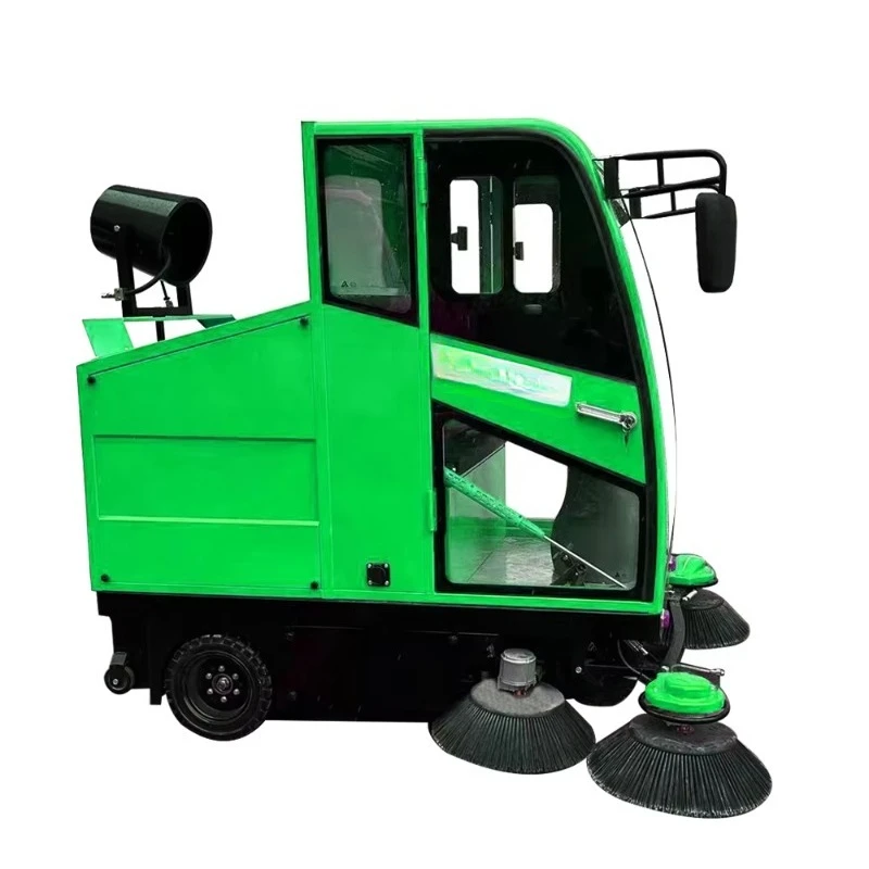 Super Star Fully Enclosed Ride-On Sweeping Vehicle 48v Electric Burnishing Machine Efficient Street Cleaning Four-Wheeled Unit - view 3
