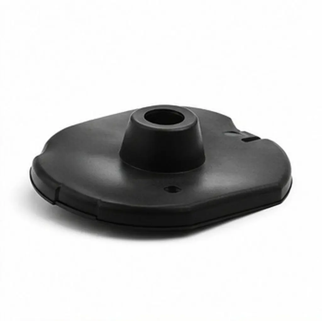 Black Trailer Socket Gasket Dust Mat for Rv Camper Electrical Protection Coaxial TV Jack Mounting Coaxial Cable Plate Connector
