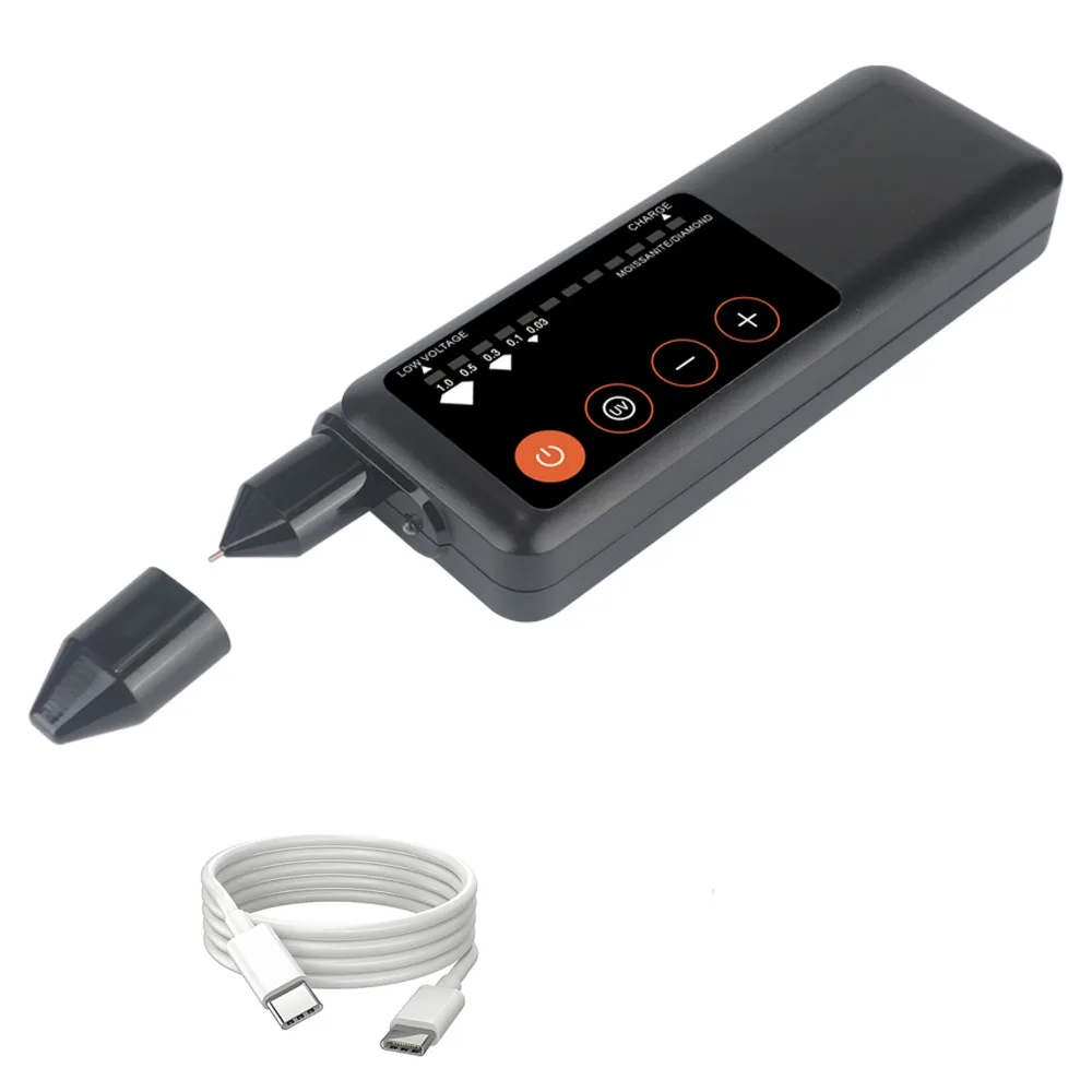 

Diamond Tester Pen with UV Light High Accuracy Electronic Jewelry Gem Selector Rechargeable for Novice and Expert Use