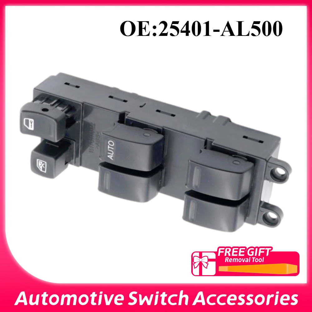 25401AL500 Power Window Switch 25401-AL500 For Nissan Navara Car Accessories