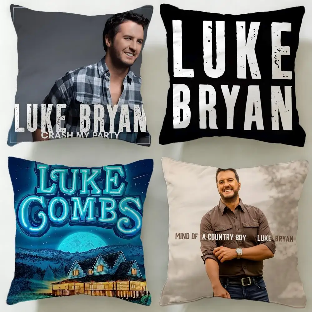 

Чехол для подушки популярного певца Лука Брайана, мягкий и легко моющийся чехол для подушки – универсальный для дивана, кровати, путешествий и офиса
