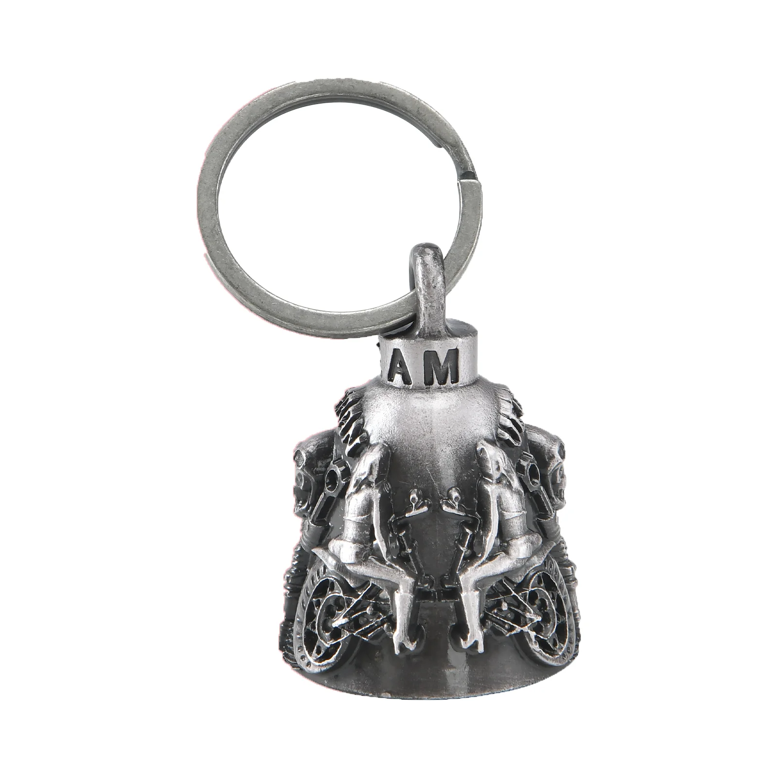 

Motorcycle Bell Guardian Angel Drive Away Gremlin, Biker Bell for Men Women Rider Riding, Good Luck Gift