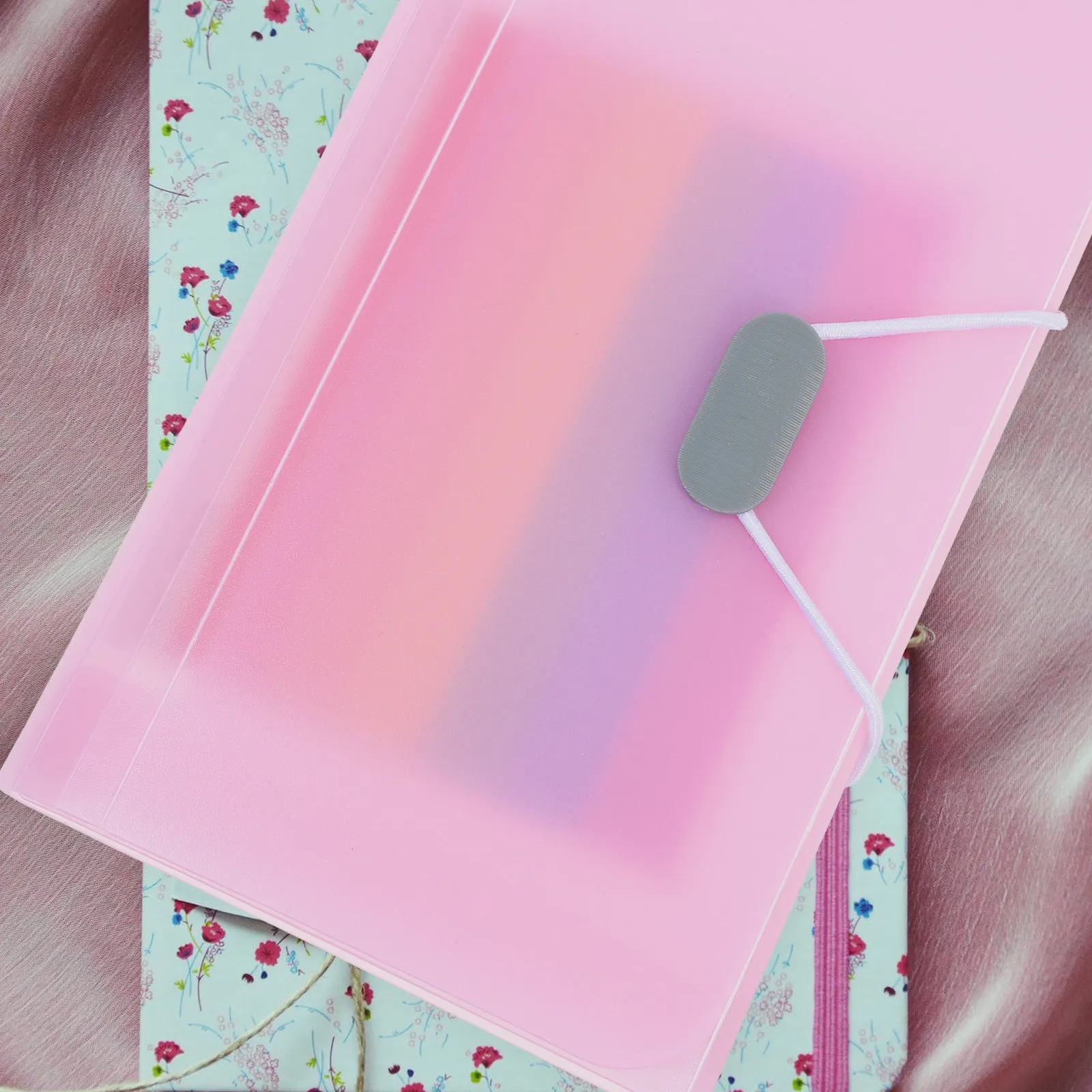 

2Pcs Exquisite A6 Paper Organizer Folder Multipurpose Bill Organizer with 13 Pockets for Receipts Checks Coupons Tickets Letters