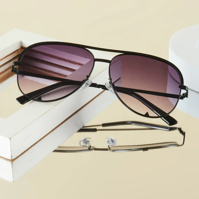 1Pc Women's Fashion Glasses New Style Elegant Large Frame High-End Pilot Personality Trendy Casual Versatile Suitable for Daily