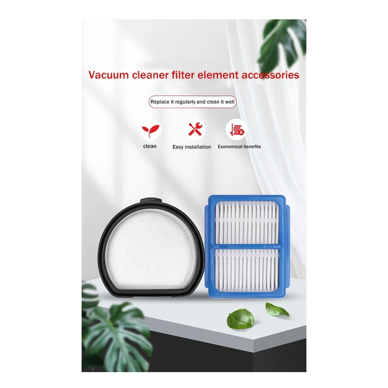 1 Set Filter Screen Filter Cotton Suitable For AEG QX9-1-50IB/ALRG/ANIM ASKQX9 Vacuum Cleaner Spare Parts