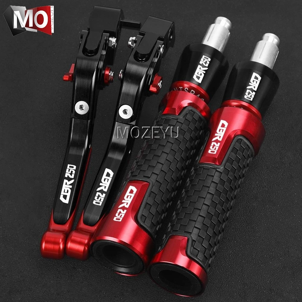 

For honda CBR250R CBR250RR CBR250 R/RR CBR 250R 250RR 2011-2018 2017 2016 Motorcycle Brake Clutch Levers Handlebar grips ends