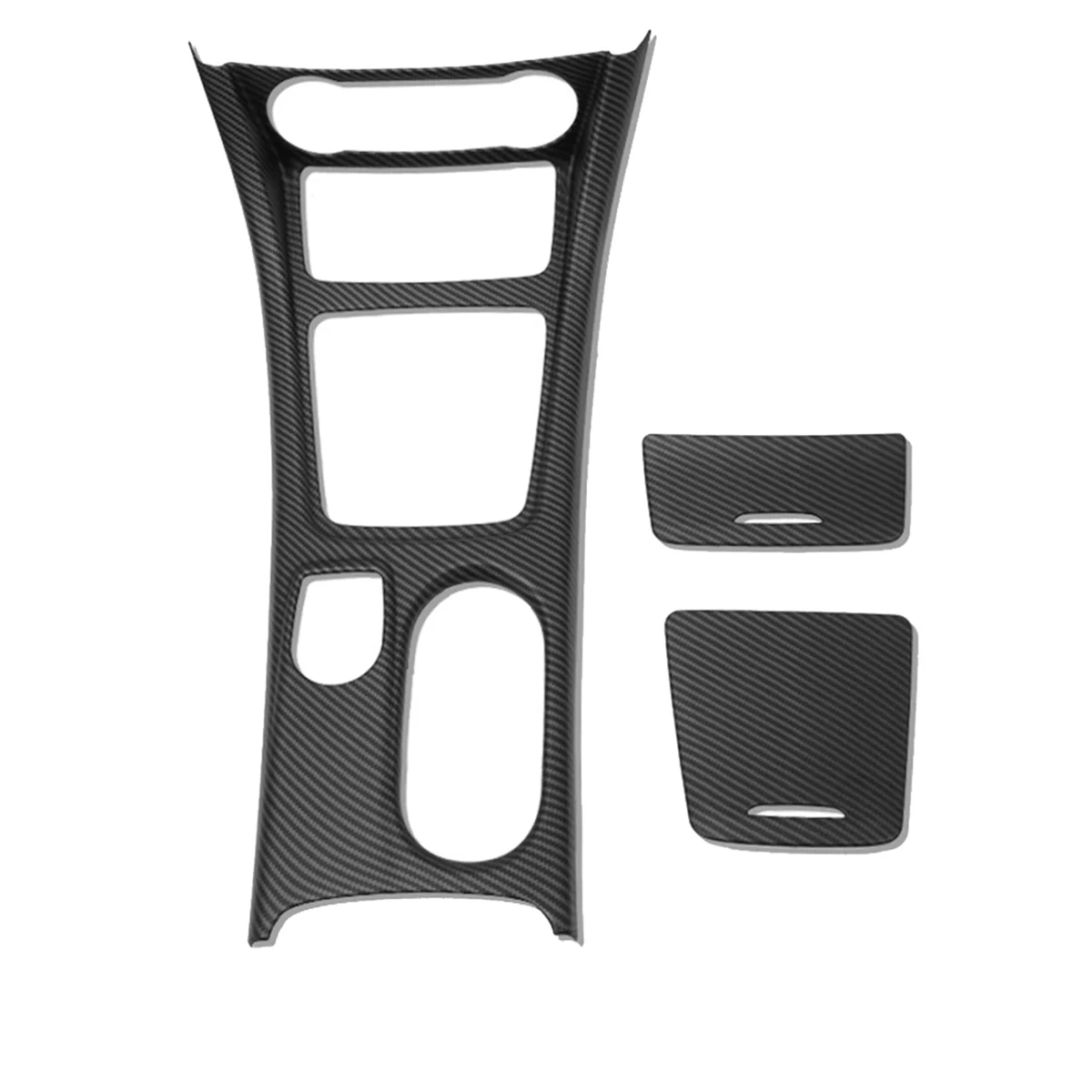 

LHD Center Console Water Cup Holder Panel Trim for Mercedes Benz A CLA GLA W176 C117 X156 2013-2019 Storage Box Sticker