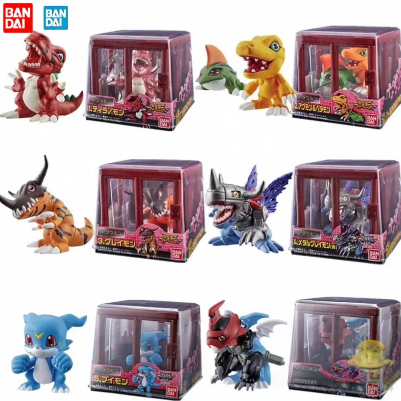 

Bandai Digimon Adventure Tyrannosaurus Rex Doll Collection Anime Action Figure Toy Gift in Stock Various Pieces Available