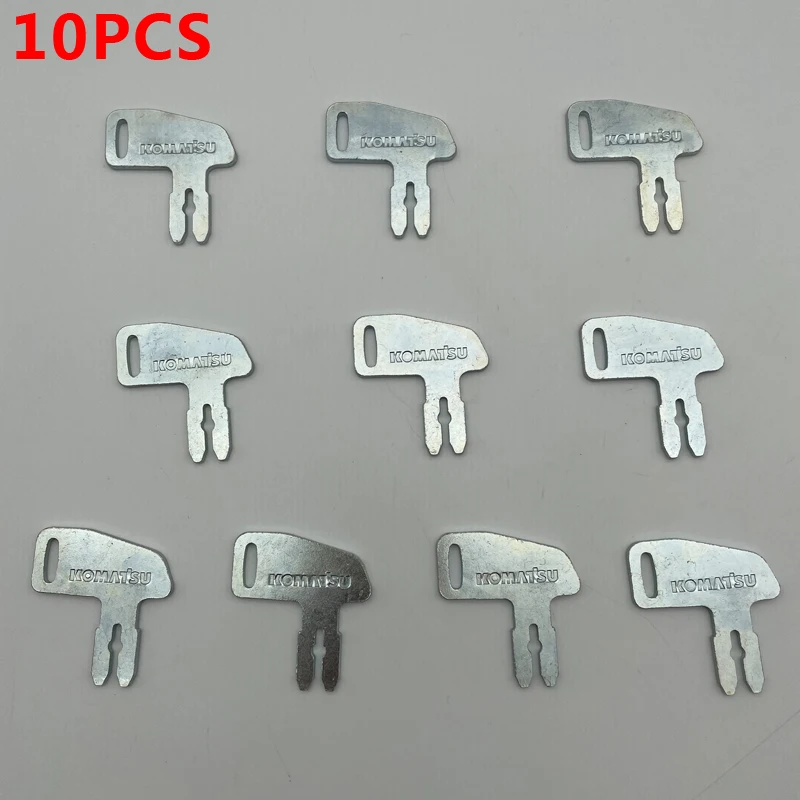 

10pcs Battery Disconnect Heavy Equipment Key K2C166 For Komatsu Master