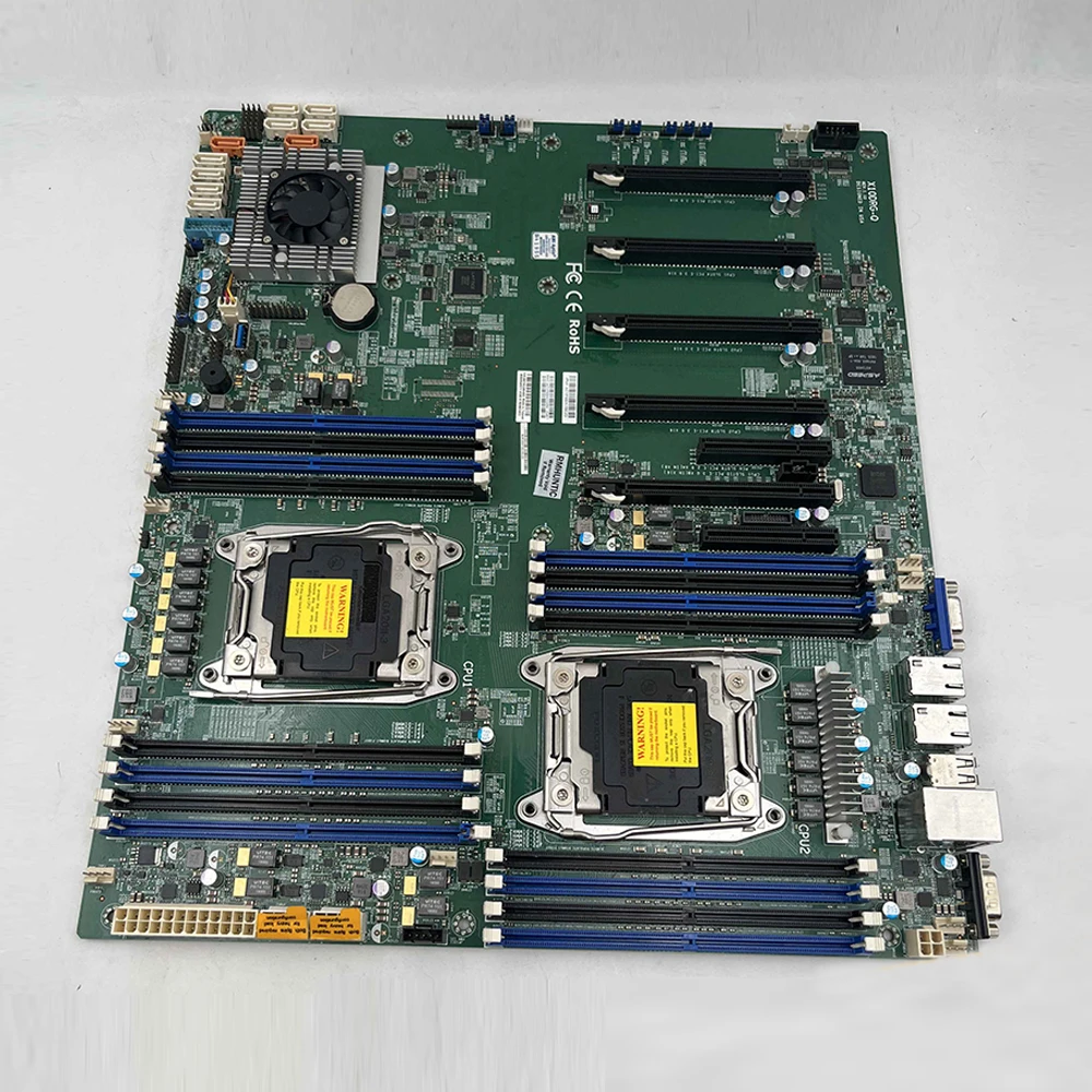 

X10DRG-Q For Supermicro Two-way Server Motherboard LGA 2011 Support C612 Xeon E5-2600 v3/v4 Family DDR4 PCI-E 3.0 Fully Tested