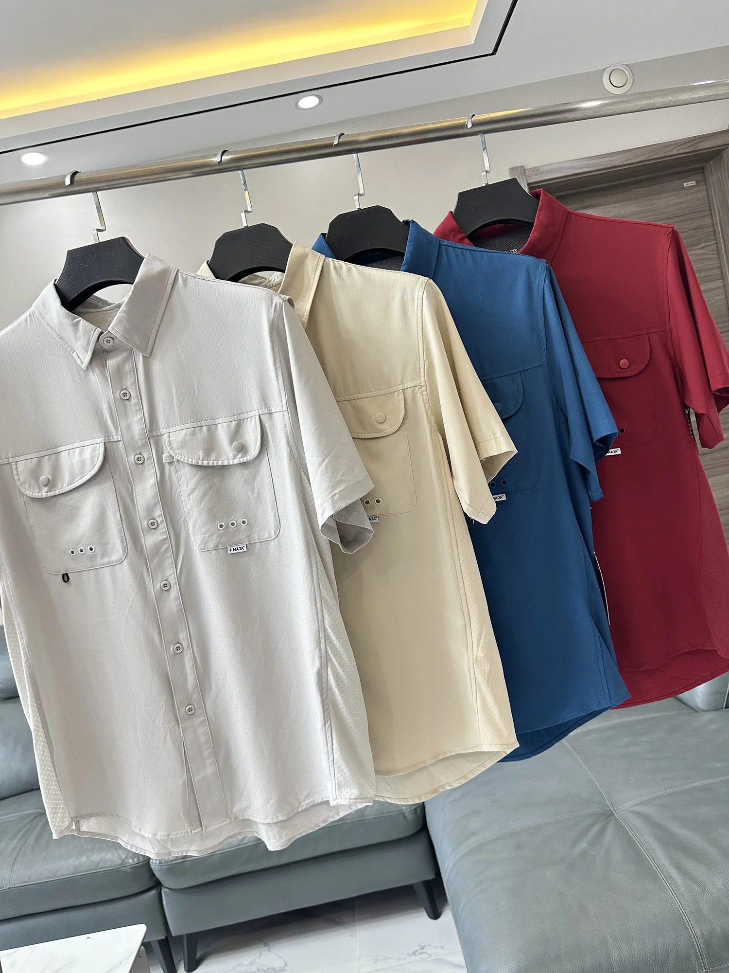 High Performance Men's Short Sleeve Shirt Spring Summer Breathable Tear Resistant Outdoor Fashion Urban Style Quick Dry Light...