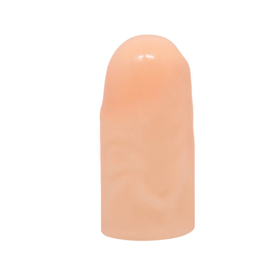 Over-Long Penis Sleeve Cap Reusable Condoms for Men Head Attachment Dick Enlargement Cock Extender Erotic Sex Toy Intimate Goods