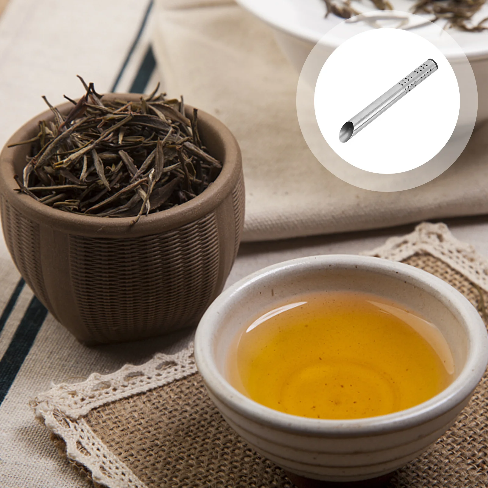 

2pcs Filter For Home Kitchen Strainer Fine Mesh Heat-Resistant Tea Infuser Tool Household Tea Colander