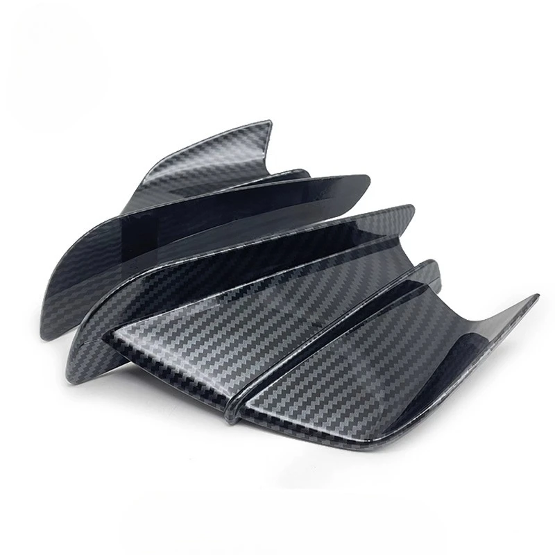 ل YZF R1 R6 R25 R7 R3 كاواساكي نينجا H2 H2R لسيارات BMW S1000RR دراجة نارية وينجليت الهوائية الجانبية الجناح زعنفة المفسد الملحقات