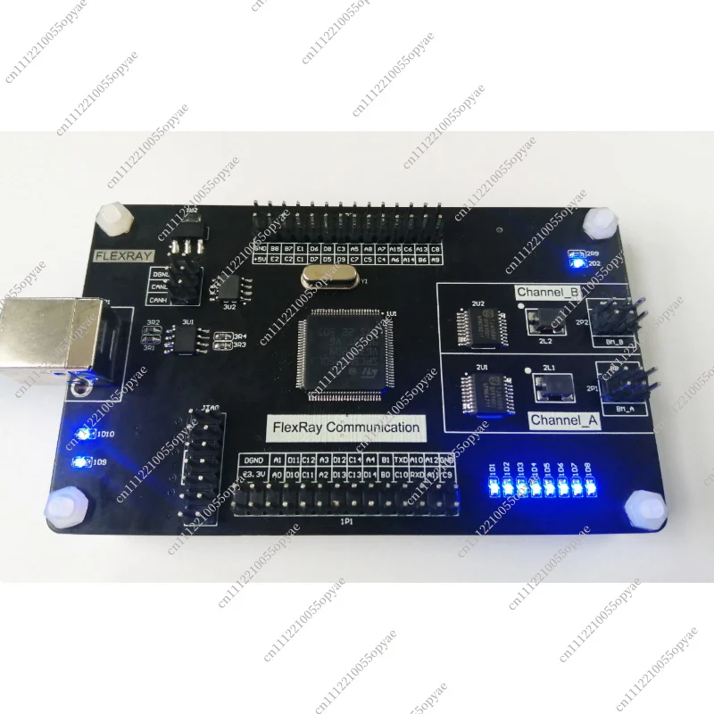 FlexRay Development Board Dual Node Communication FlexRay to Serial FlexRay to CAN Converter Module