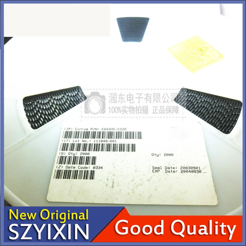 10Pcs/Lot New Original CS4335-KSZR SOP Audio  Converter 8-PIN 24BIT 96KHZ Good Quality  In Stock