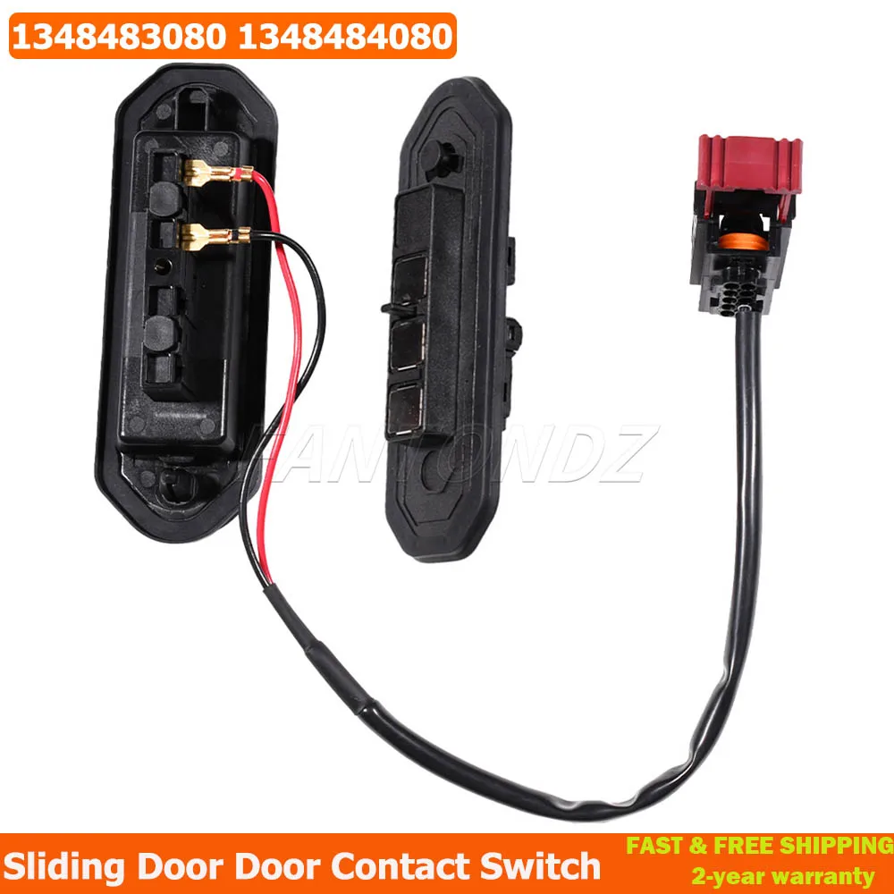 Sliding Door Door Contact Switch For Fiat Ducato III Citroen Jumper II Peugeot Boxer II 2006- 1348483080 1348484080 2 PIN+3 PIN