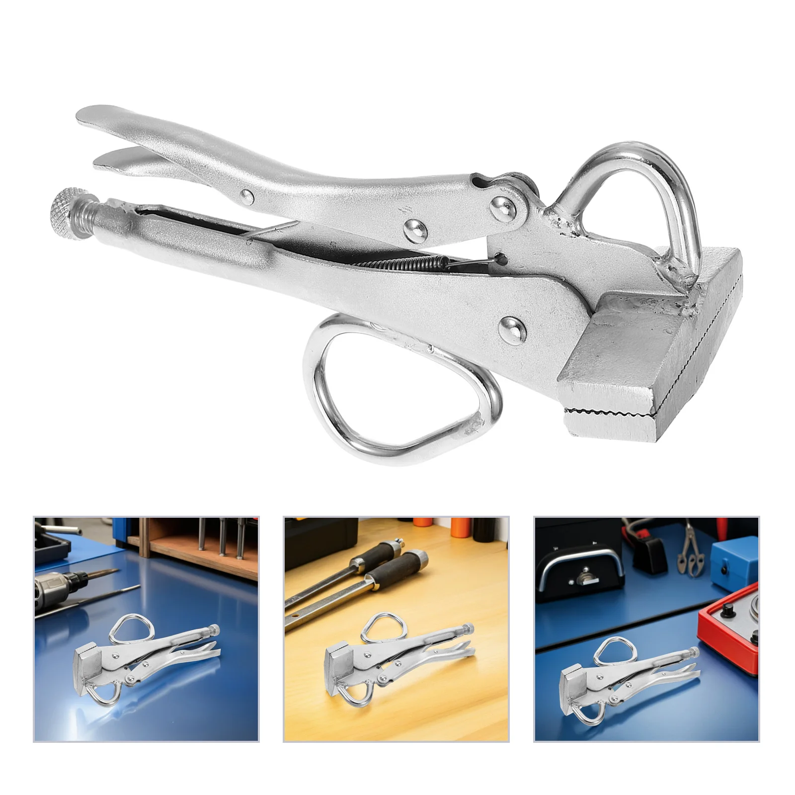 

Automotive Sheet Metal Repair Pliers Heavy Duty Steel Welding Clamp For Body Frame Pulling Panel Fastening Tool Adjustable