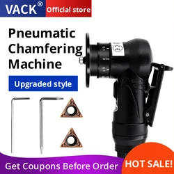 HandHeld Mini Pneumatic Chamfering Machine Angle Grinder Air Chamfering Arc Air Beveling Machine for Trimming Deburring Tools
