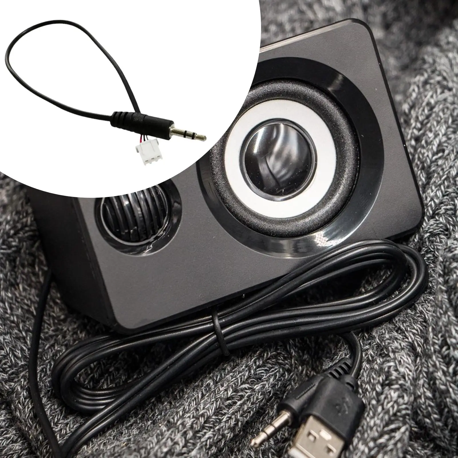 Audio Cable Audio Adapter Cord Male to Xh2.54 3P Terminal Stereo 3 Core Professional Replace Parts Jack 3.5mm for Audiophiles