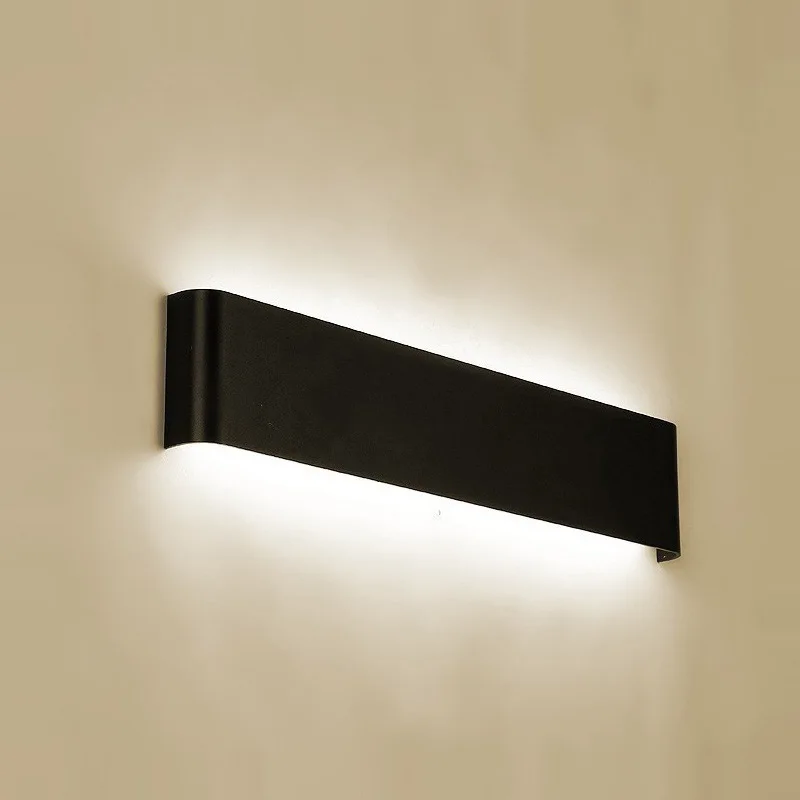 Lámpara de pared Led moderna, accesorio de iluminación interior de 110/220V, apliques de pared de aluminio, escalera, dormitorio, mesita de noche, sala de estar, iluminación del pasillo del hogar